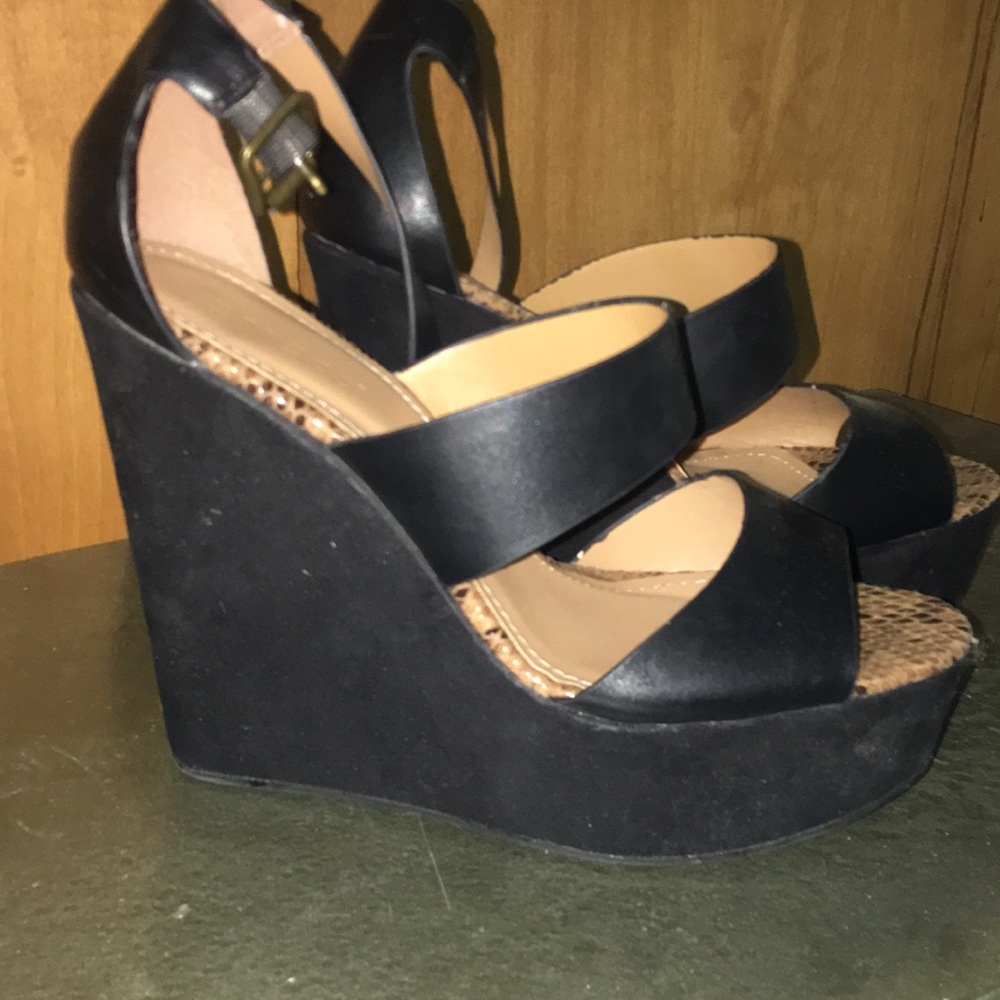 Platform wedges size 8